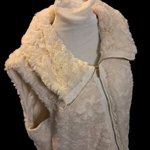 Calvin Klein Faux Fur Vest